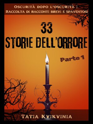 cover image of 33 Storie dell'orrore – Parte 1